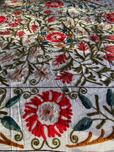 Load image into Gallery viewer, Handmade Reversible Suzani Blanket