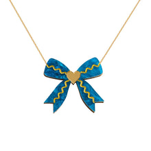 Load image into Gallery viewer, Bow Necklace by Fizz Goes Pop