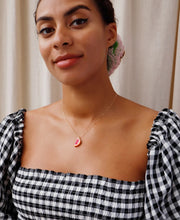 Load image into Gallery viewer, Grapefruit Slice necklace