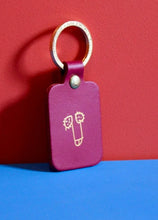 Load image into Gallery viewer, Leather boobs and willys keyfobs by Ark