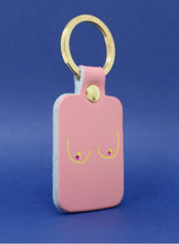 Load image into Gallery viewer, Leather boobs and willys keyfobs by Ark