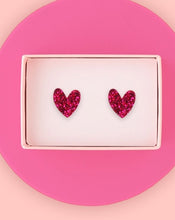Load image into Gallery viewer, Heart Earrings