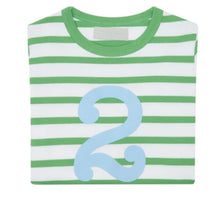 Load image into Gallery viewer, Striped Numbered Tops