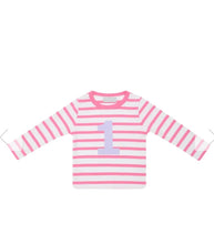 Load image into Gallery viewer, Striped Numbered Tops