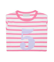 Load image into Gallery viewer, Striped Numbered Tops