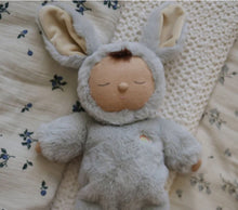 Load image into Gallery viewer, Lullaby Cozy Dinkum Bunny pip by Dinkum Dolls by Olliella