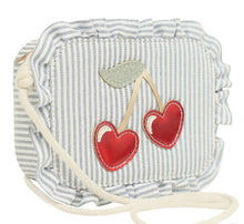 Load image into Gallery viewer, Striped cherry bag
