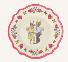 Load image into Gallery viewer, Vintage Dinner melamine plate by Nathalie Lété
