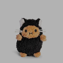 Load image into Gallery viewer, Black Kitty Ricespud Mini Sitting Plush Toy