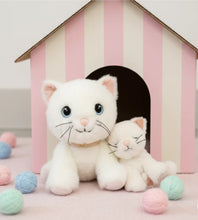 Load image into Gallery viewer, Dinkum cat Lux - White by Dinkum Dolls by Olliella