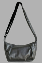 Load image into Gallery viewer, Brixton Cross Body Sling Bag - Silver Leather -Small