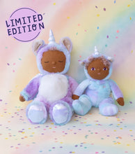 Load image into Gallery viewer, Cozy Dinkum Stardust Unicorn by Dinkum Dolls by Olliella