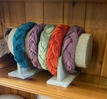 Load image into Gallery viewer, Madog Millinery Velvet Braided Headband