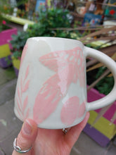 Load image into Gallery viewer, Mushroom mug in pink by Crock-Â-Shwt