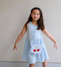 Load image into Gallery viewer, Striped cherry bag