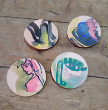 Load image into Gallery viewer, Portrait Circle Brooch