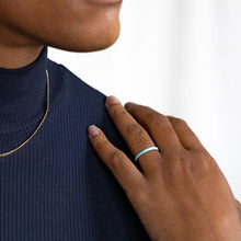 Load image into Gallery viewer, Isle of Paradise Turquoise Stacking Ring