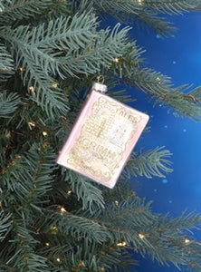 Tales of the Brothers Grimm Glass Book Decoration