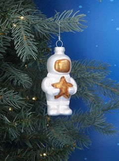 Spaceman Glass Decoration