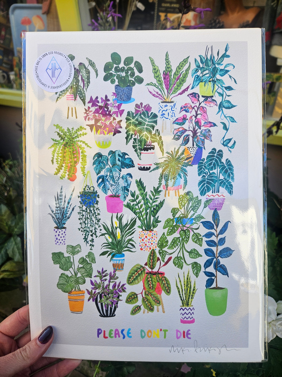 "Please dont die" A4 Print by Niki Pilkington