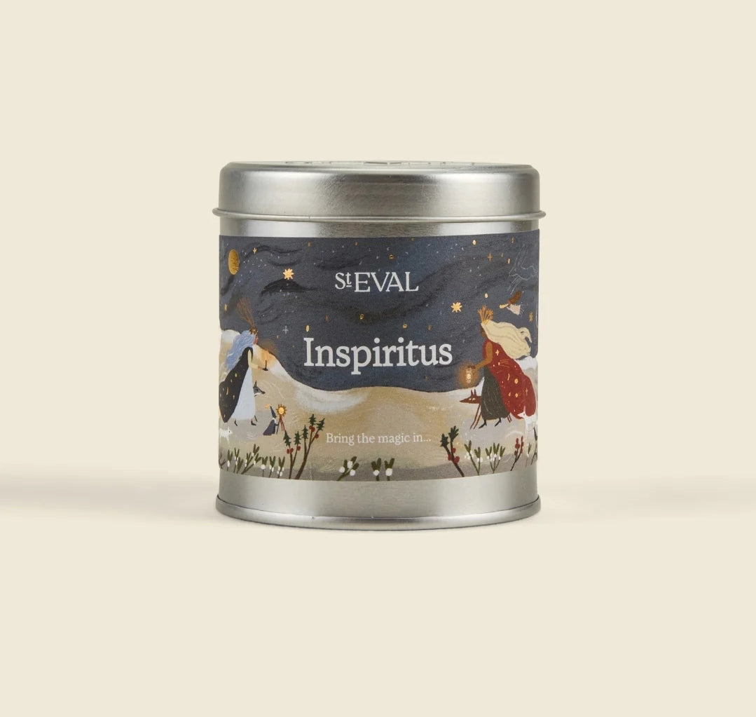 Inspiritus Winter candle in tin