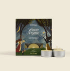 Winter Thyme box of 9 scented tealights
