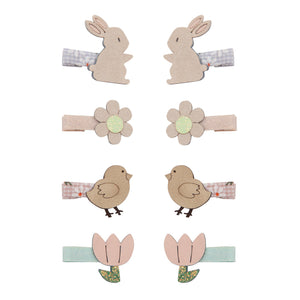 Easter Mini Hair Clips by Mimi and Lula