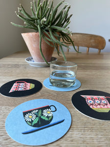 Reversable Design Drinks Coasters by Brie Harrison