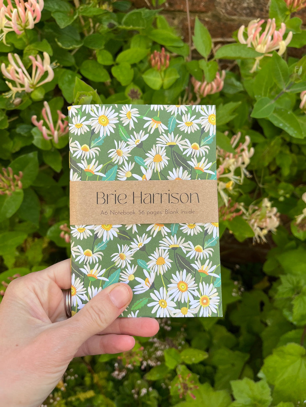 Daisy Notebook by Brie Harrison
