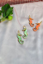 Load image into Gallery viewer, Seahorse Hoops
