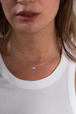 Silver Satellite Necklace