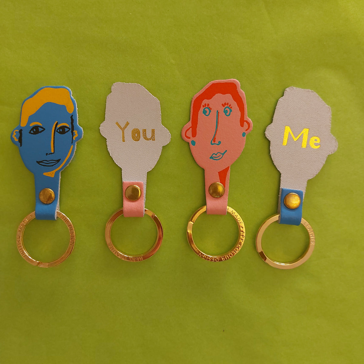 You and Me keyfobs