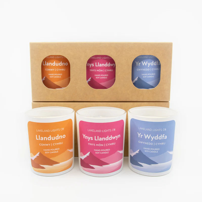 Cymru Candles Gift Set