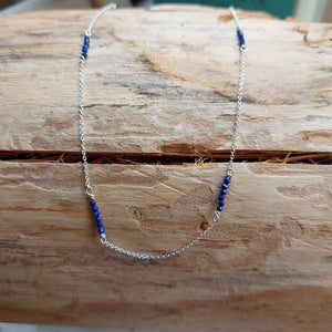 Silver and Bead Necklace