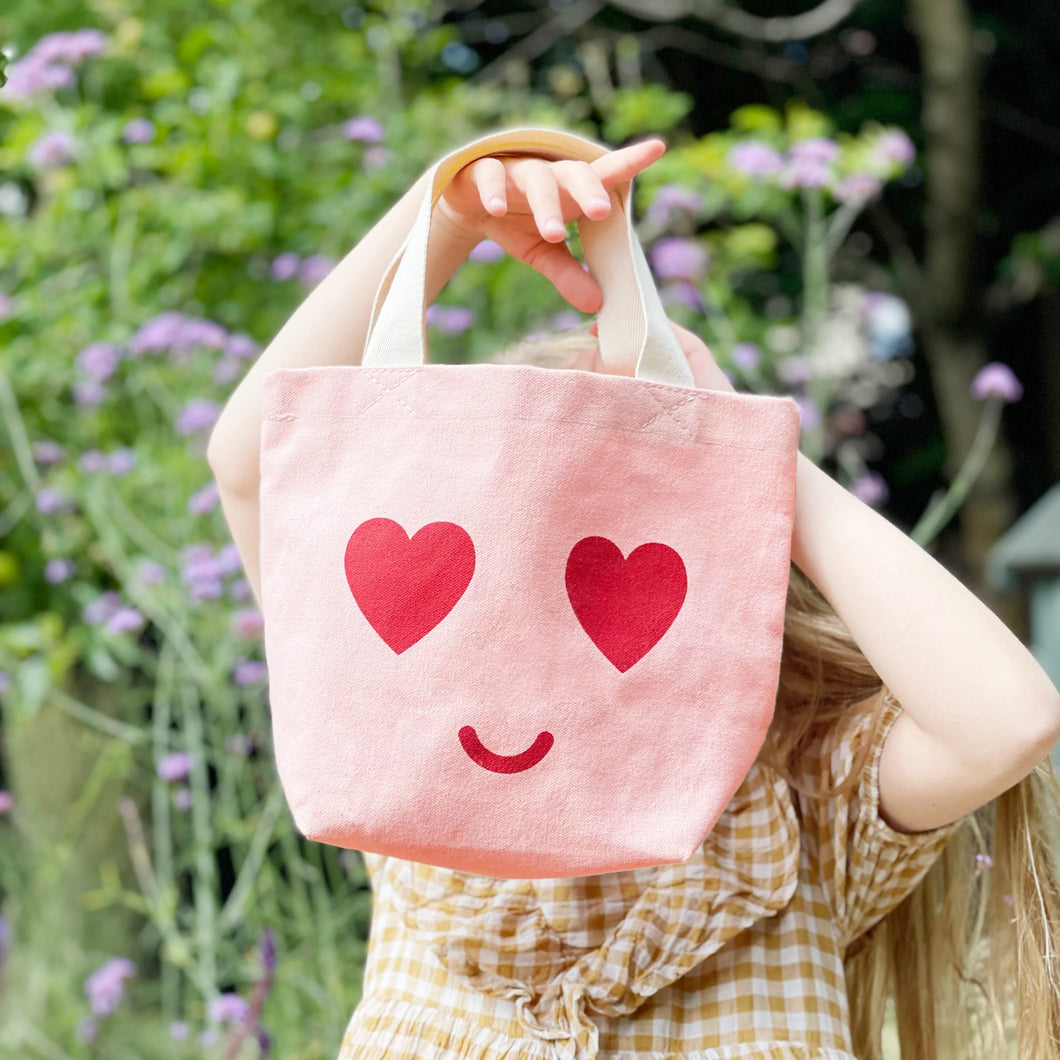 Heart Eyes Little Pink Bag