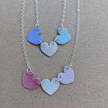 Load image into Gallery viewer, Triple heart necklace
