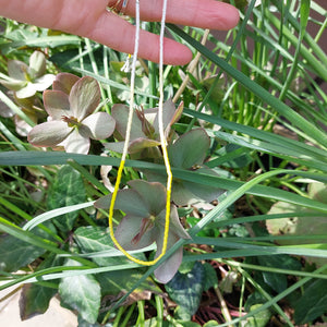 Delicate Miyuki Bead Necklace by Lora Wyn