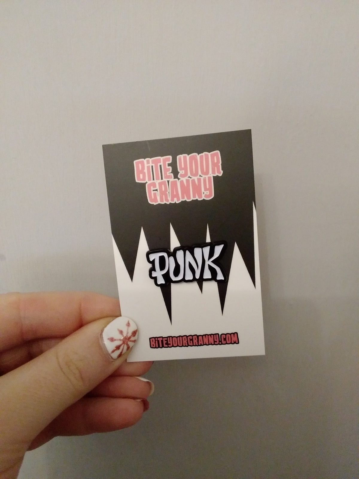 Bite Your Granny Enamel Pins