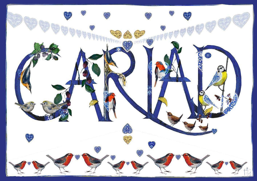Cariad A3 print by Ffion Gwyn