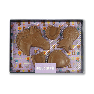 Chocolate Horse Riding Set