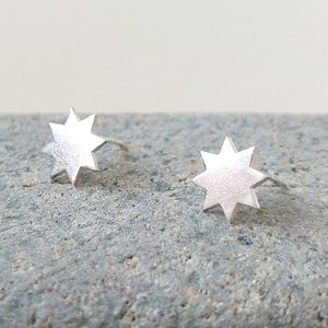 Silver Star Studs