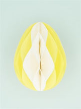 Load image into Gallery viewer, Large Honeycomb Paper Egg Decorations
