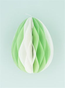 Large Honeycomb Paper Egg Decorations