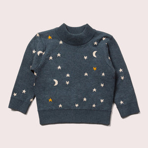 Golden Stars Knitted Jumper