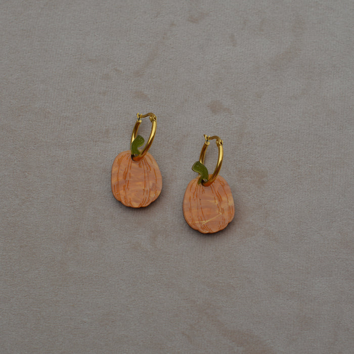 Orange Pumpkin Hoops