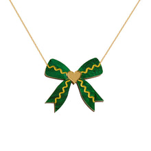 Load image into Gallery viewer, Bow Necklace by Fizz Goes Pop
