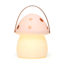 Load image into Gallery viewer, Fairy House Carry Lantern and Night Light in Pink/Rose Gold
