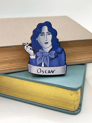 Oscar Wilde Brooch