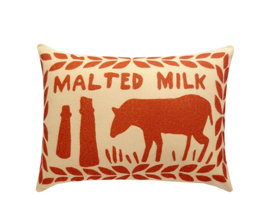 Malted Milk Printed Cushion