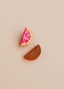 Grapefruit Slice Studs